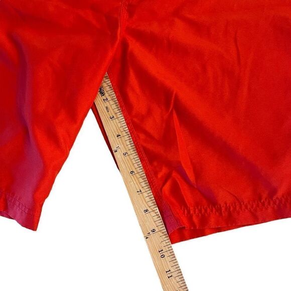 Hurley Mens Phantom One & Only Boardshorts Durable Water Bright Crimson Size 31 - Picture 7 of 8